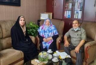دیدار مدیر انجمن یزد با مدیرعامل انجمن خیریه حمایت از بیماران کلیوی ایران