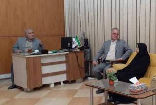 بحث و گفتگو  در مورد موضوعات بیماران و امور جاری انجمن استان اردبیل