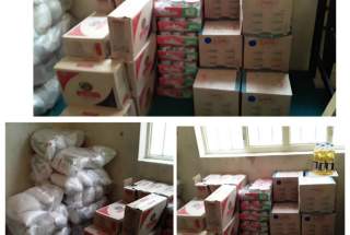 توزیع بسته های حمایتی در بین بیماران به مناسبت فرا رسیدن ماه مبارک رمضان