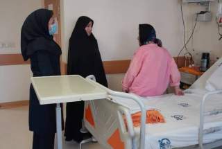 بازدید مدیرعامل محترم انجمن خیریه حمایت از بیماران کلیوی ایران از بخش پیوند بیمارستان سینا .                         